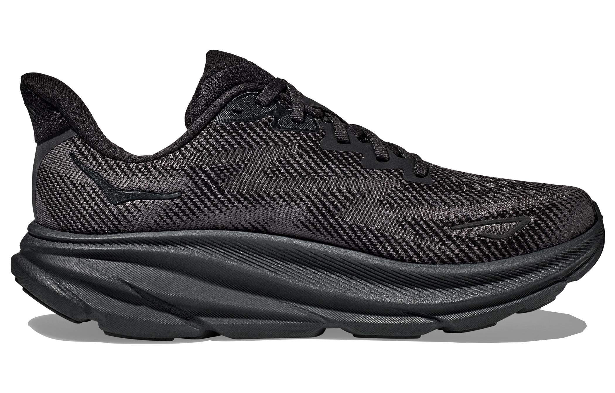 (WMNS) Hoka One One Clifton 9 'Triple Black' 1127896-BBLC - 3