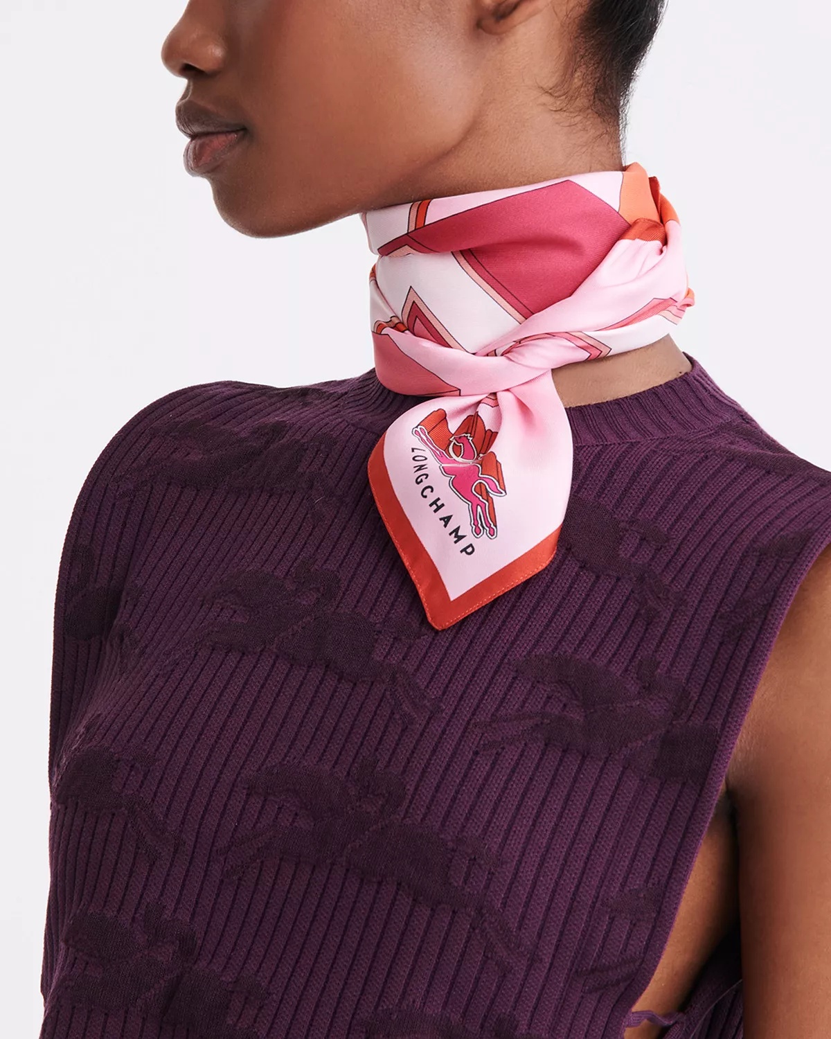 University Silk Scarf - 2