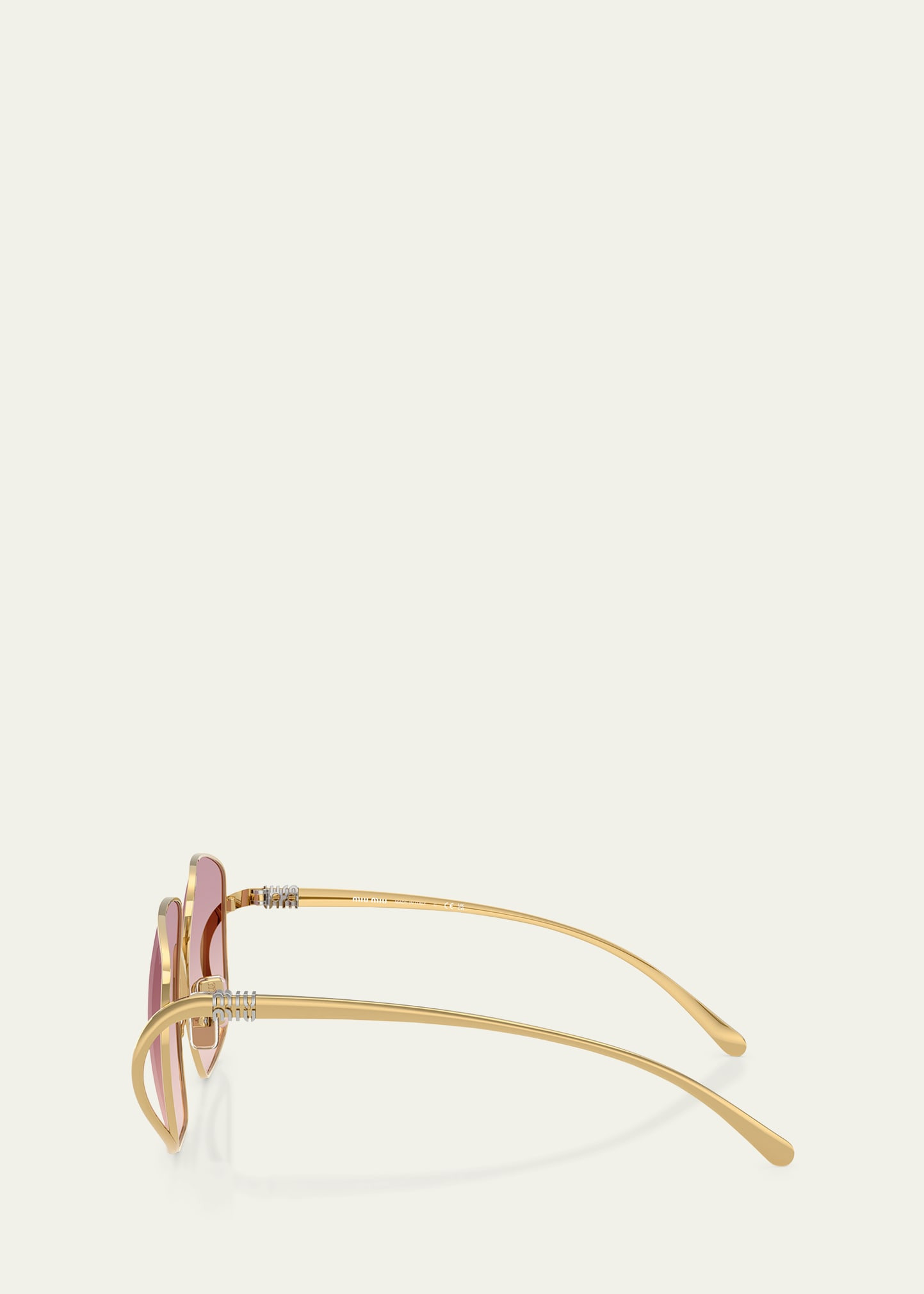 MU A57S Metal Square Sunglasses - 3