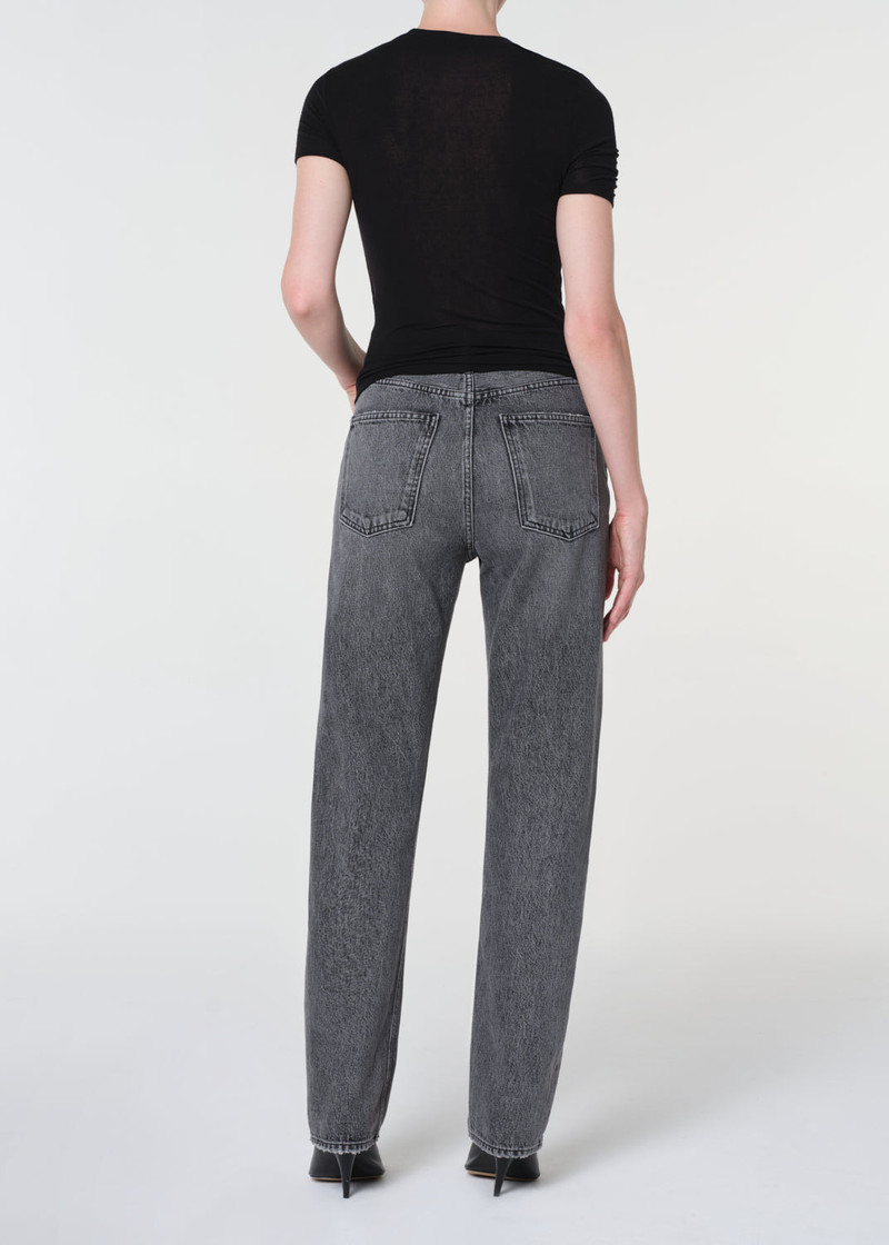 AGOLDE 90'S PINCH WAIST HIGH RISE STRAIGHT LONG IN SPIRIT outlook