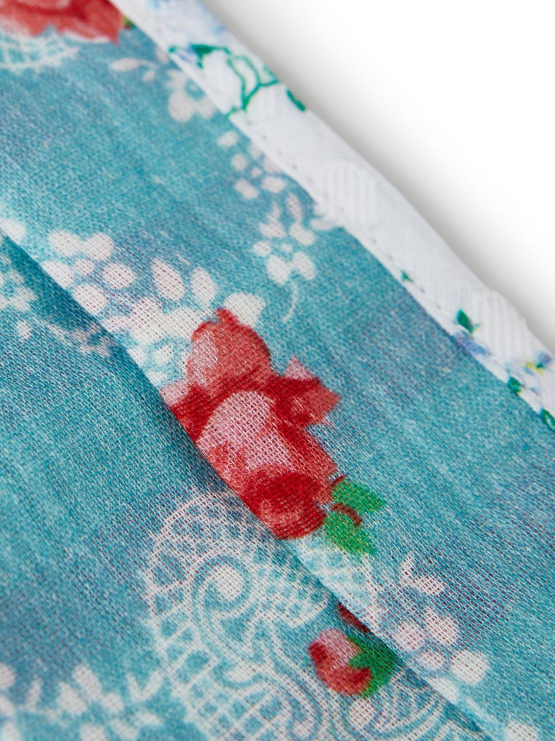 floral-print face mask 3