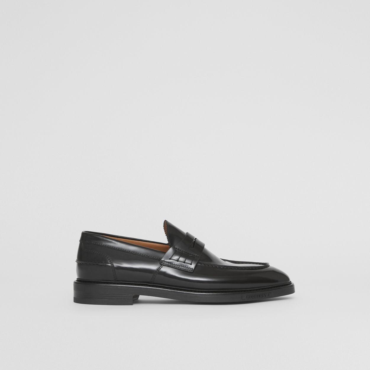 Leather Penny Loafers - 1