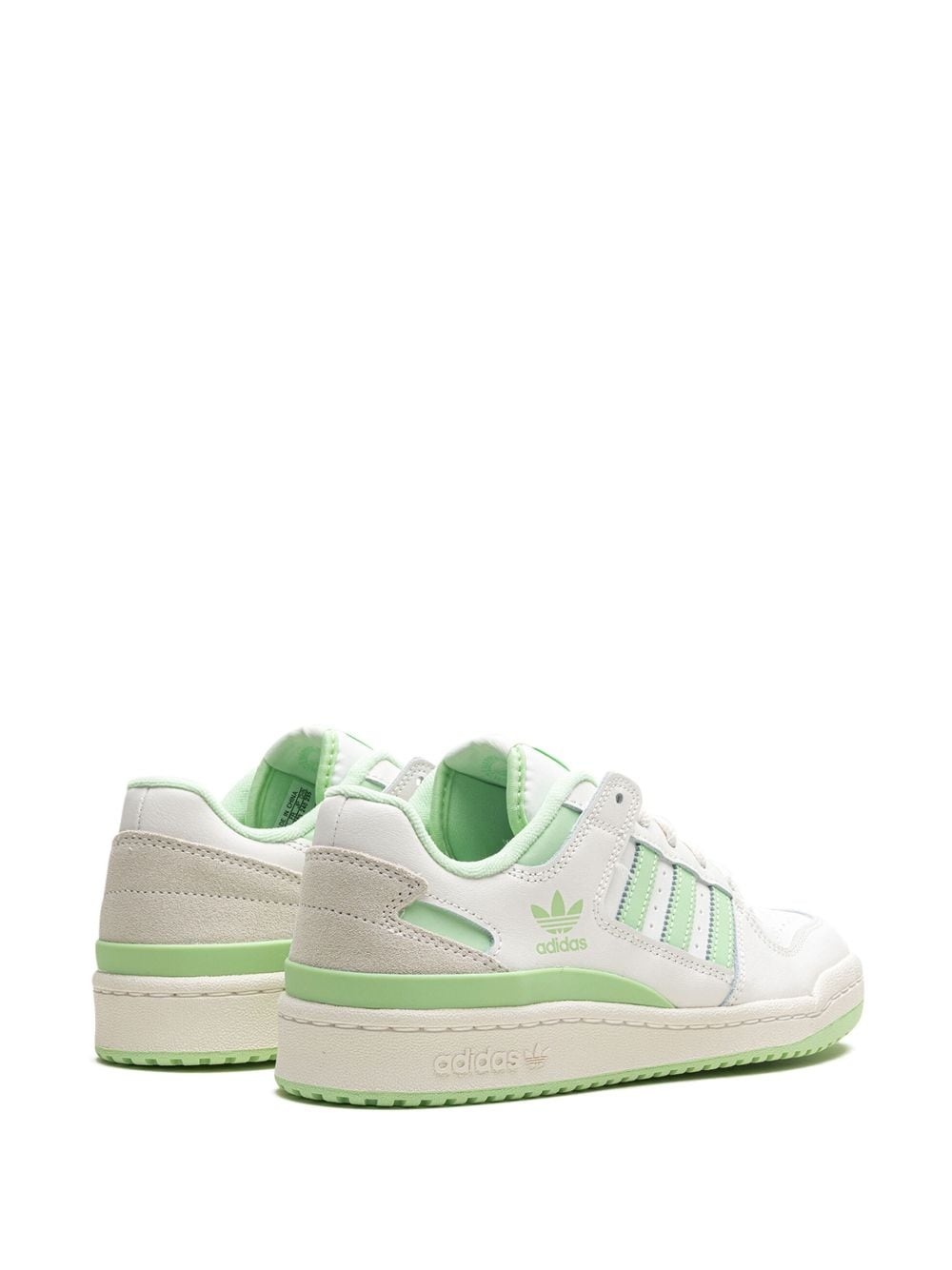 Forum Low CL "White/Green Spark" sneakers - 3