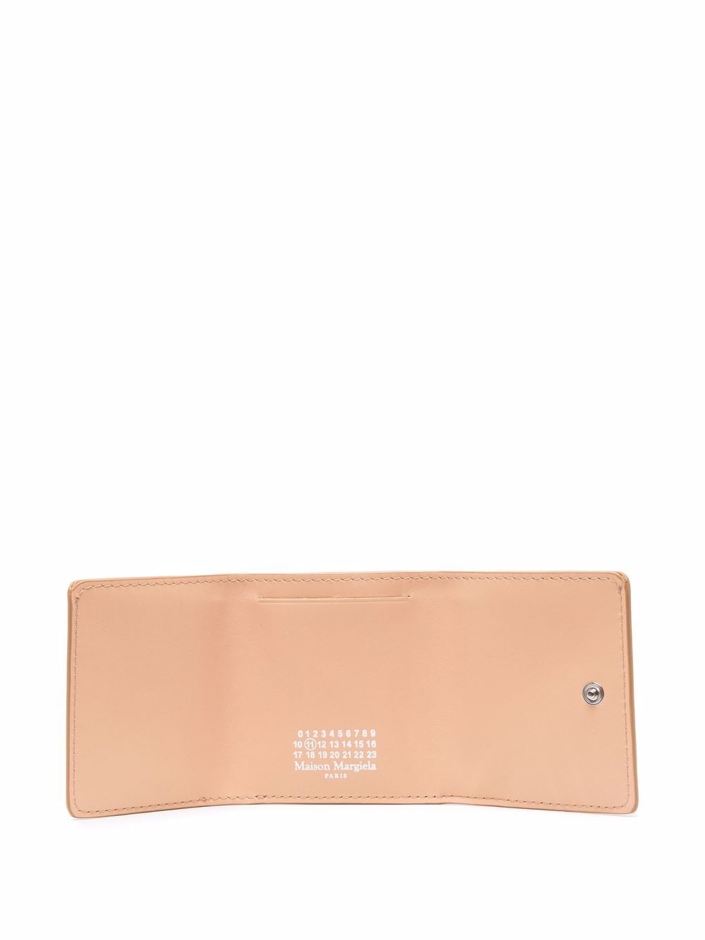 signature four-stitch foldover wallet - 3