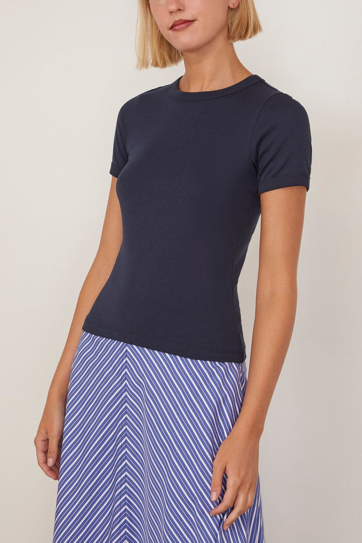 Car Tee in Navy - 3