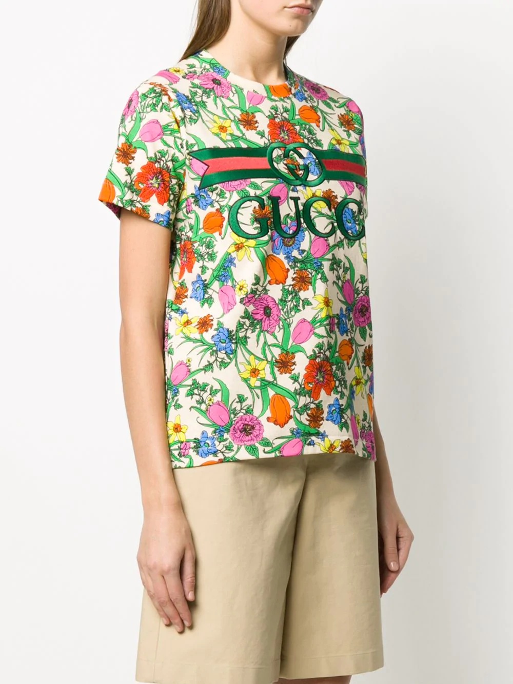 Pop Flora short-sleeved T-shirt - 3