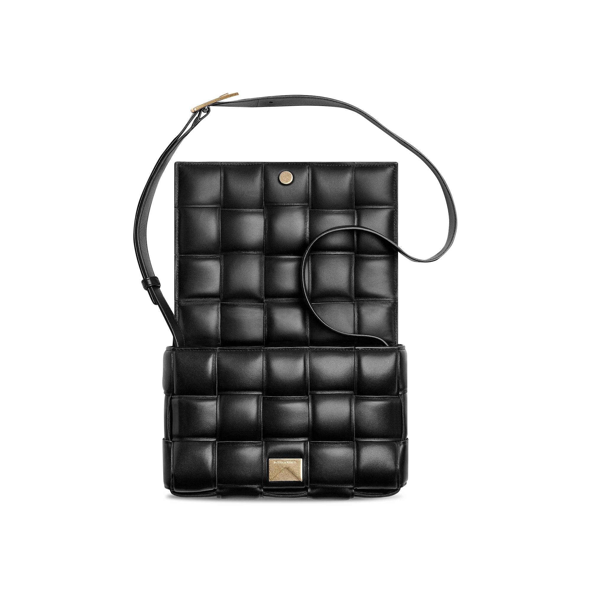 Bottega Veneta Padded Cassette Bag 'Black/Gold' - 3