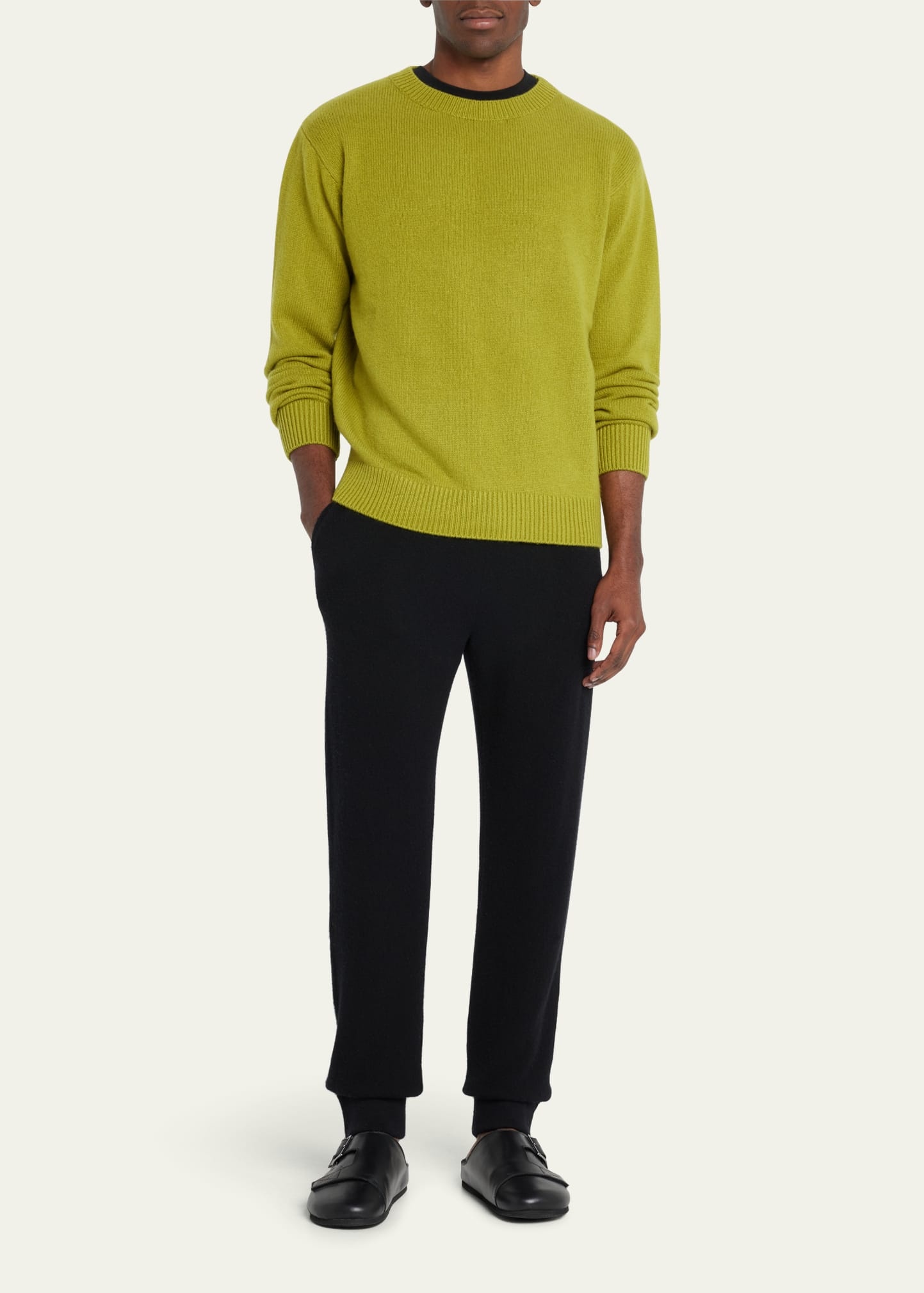 Men's Heavyweight Cashmere Sweater - 2