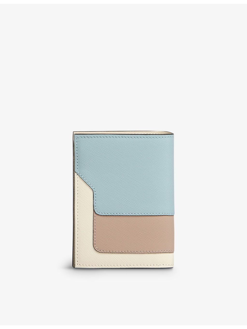 Vanitosi logo-embossed calf-leather wallet - 3