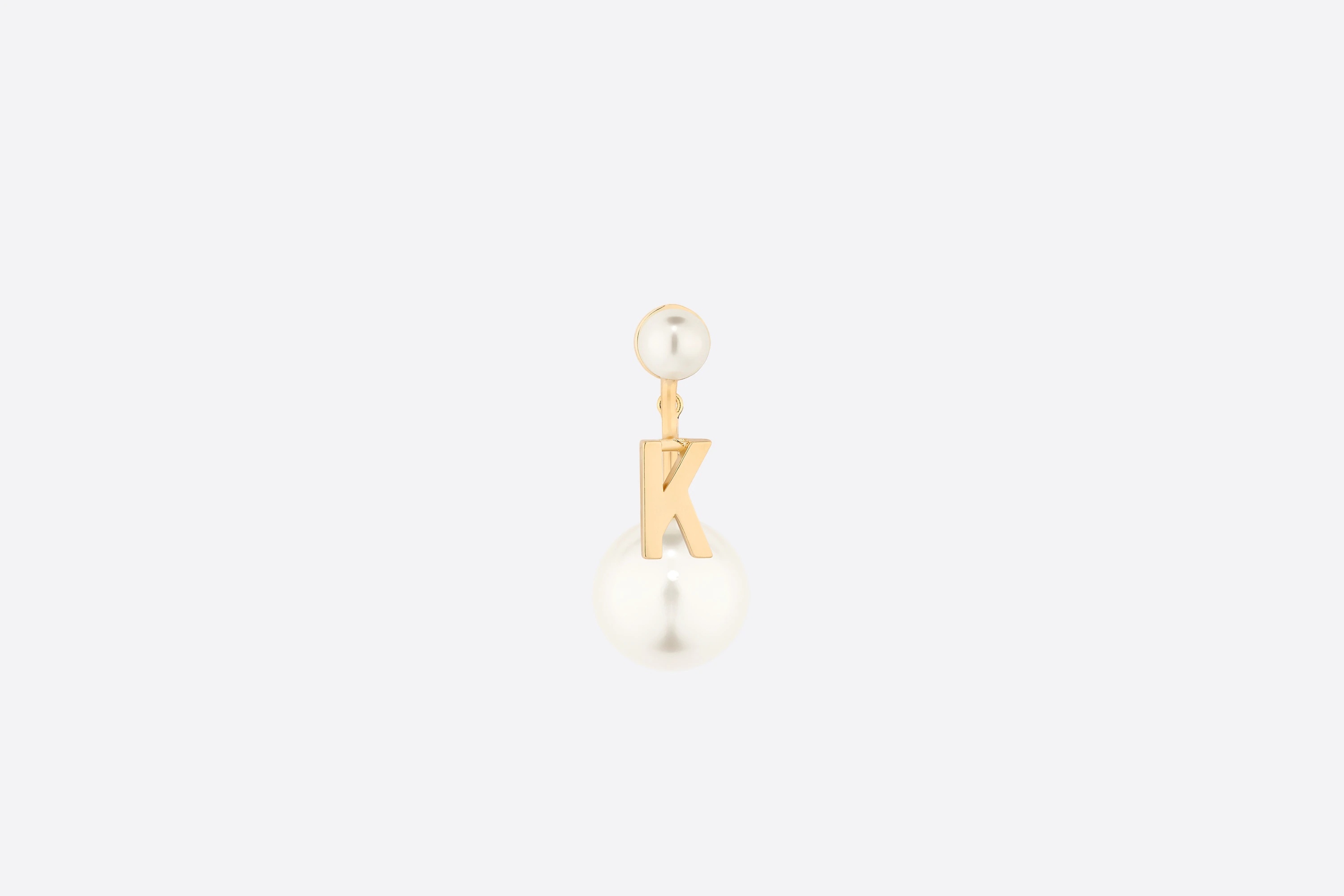 My ABCDior Tribales Letter K Earring - 1