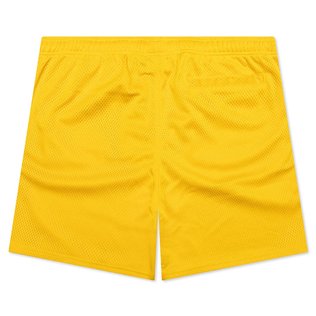 MESH SHORT BIG BASIC - SULPHUR - 2