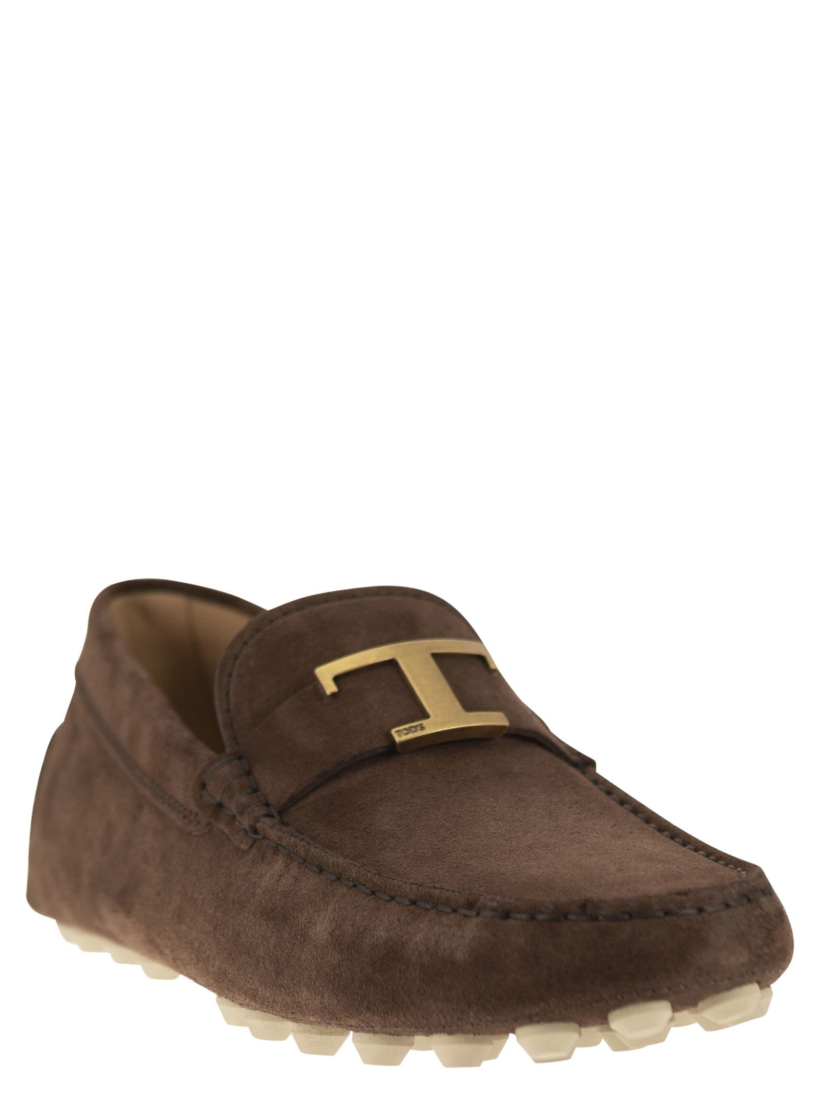 Tod's Men Rubber Bubble T Timeless In Suede Leather - 2