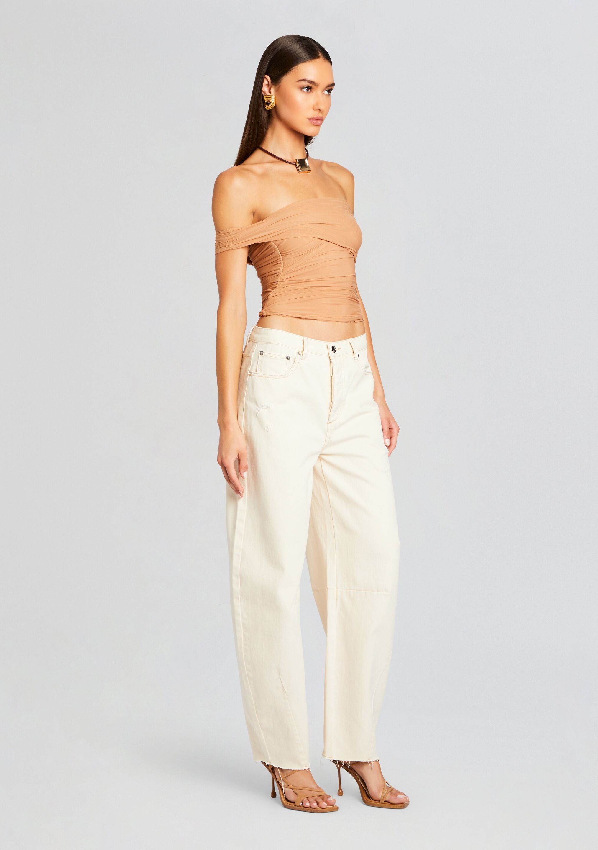 ASHLEY BARREL JEAN - 3