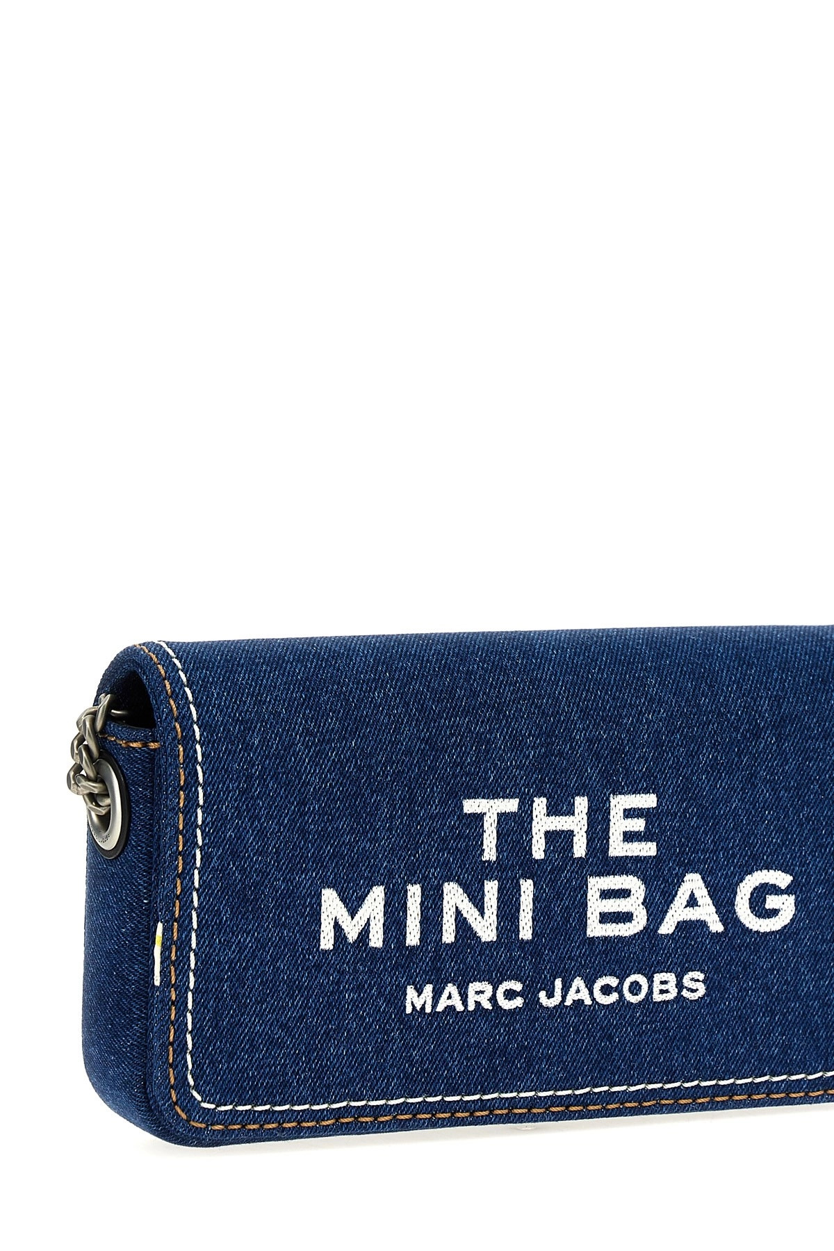 'The Denim Chain Mini' crossbody bag - 4