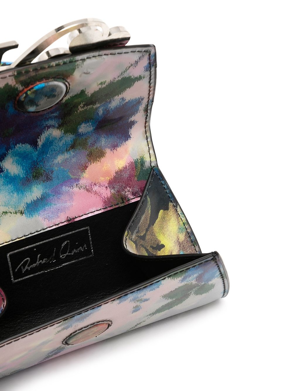 lenticular-print floral mini bag - 5