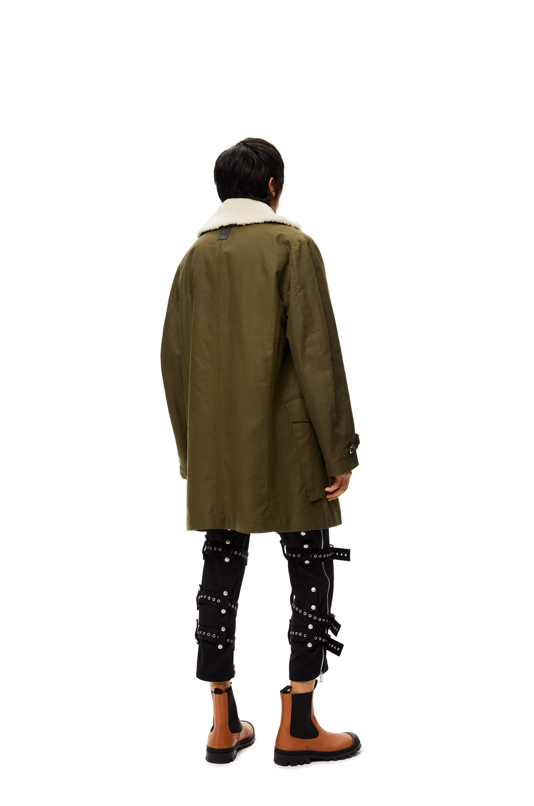 Military parka in cotton - 4