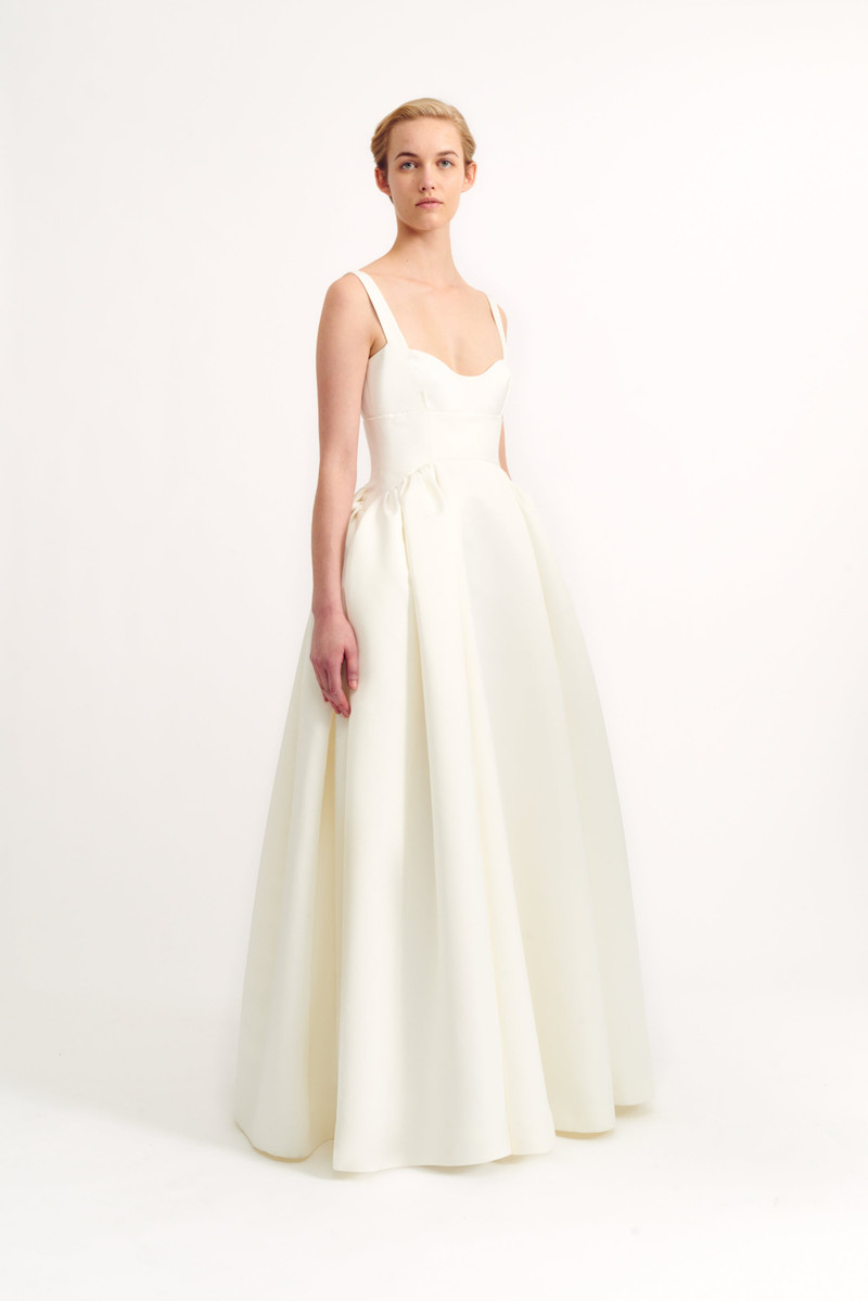 Diamond Bridal Dress in Ivory Genzianella 1