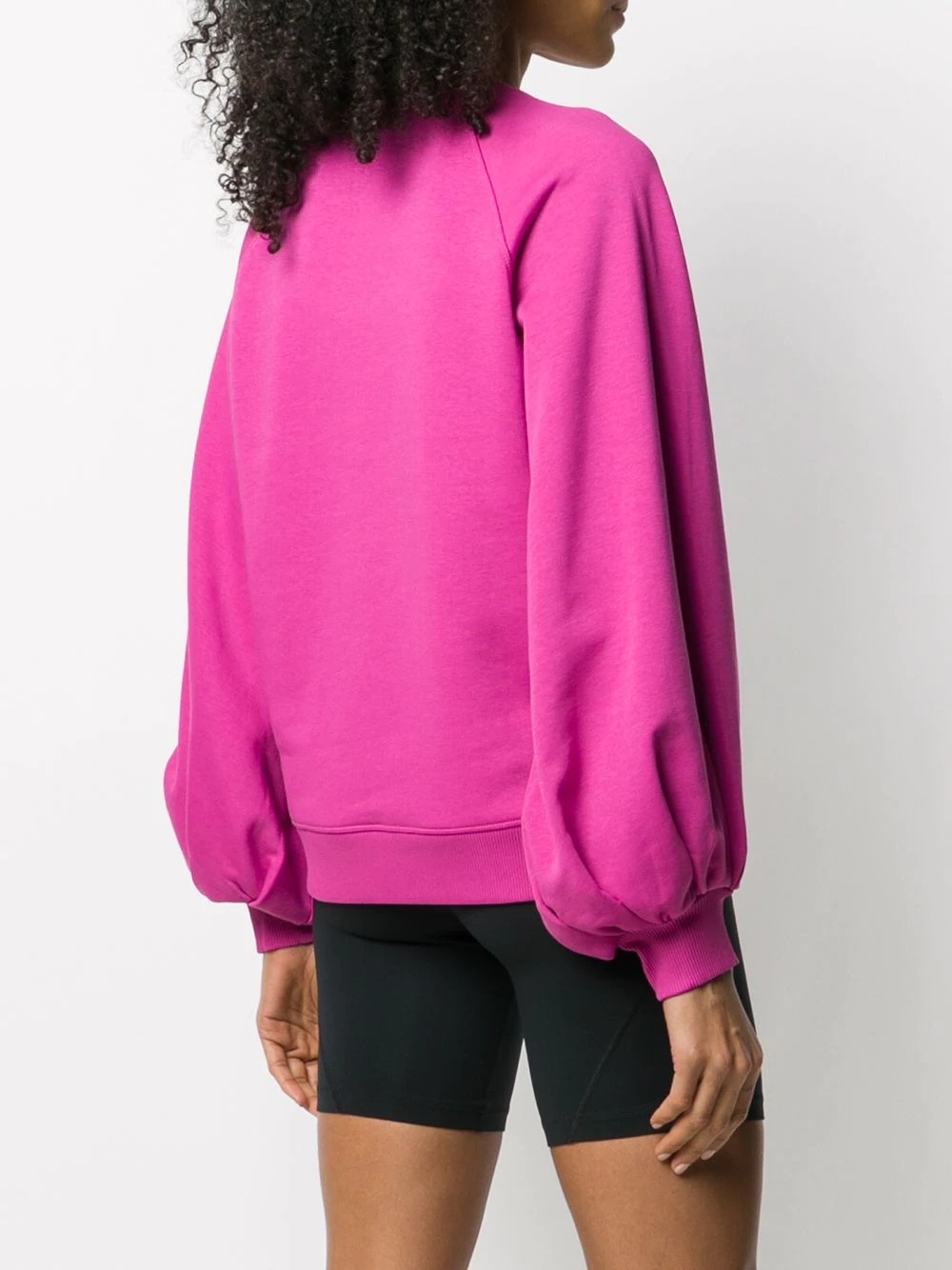 puff-sleeve sweatshirt - 4