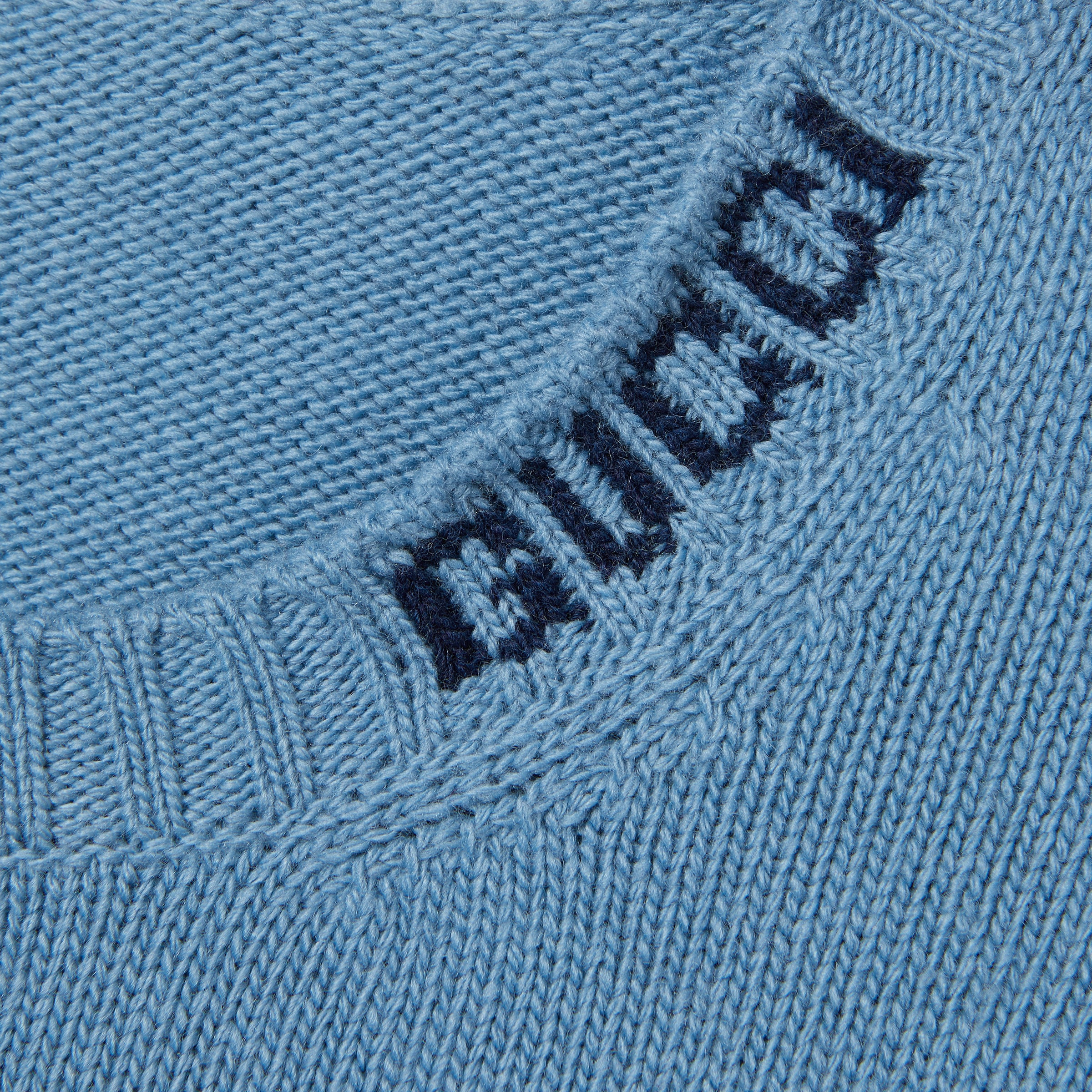 Felted wool knit sweater with intarsia - 6