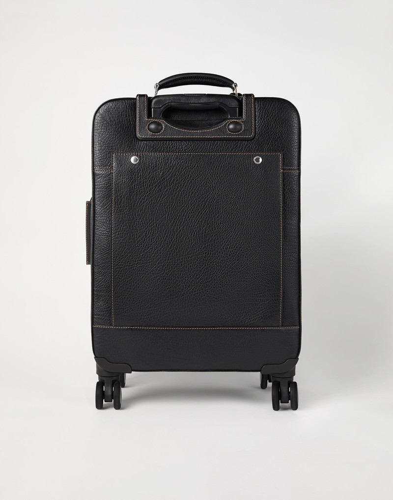 Brunello Cucinelli Grained calfskin trolley bag outlook