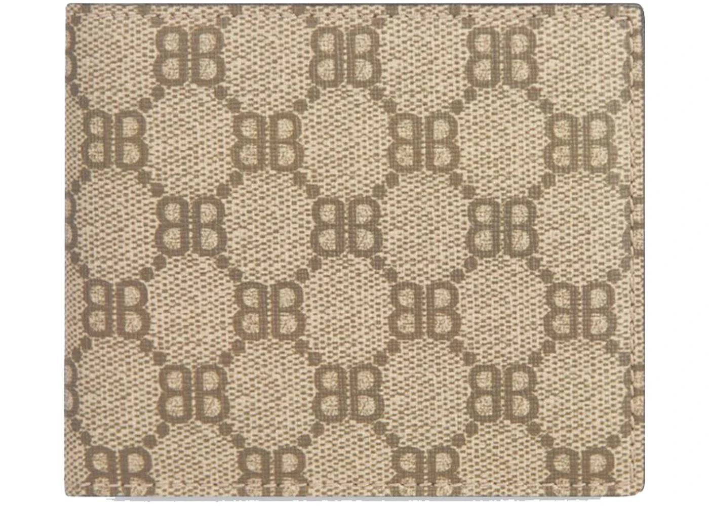 Gucci x Balenciaga The Hacker Project Bi-Fold Wallet Beige - 1