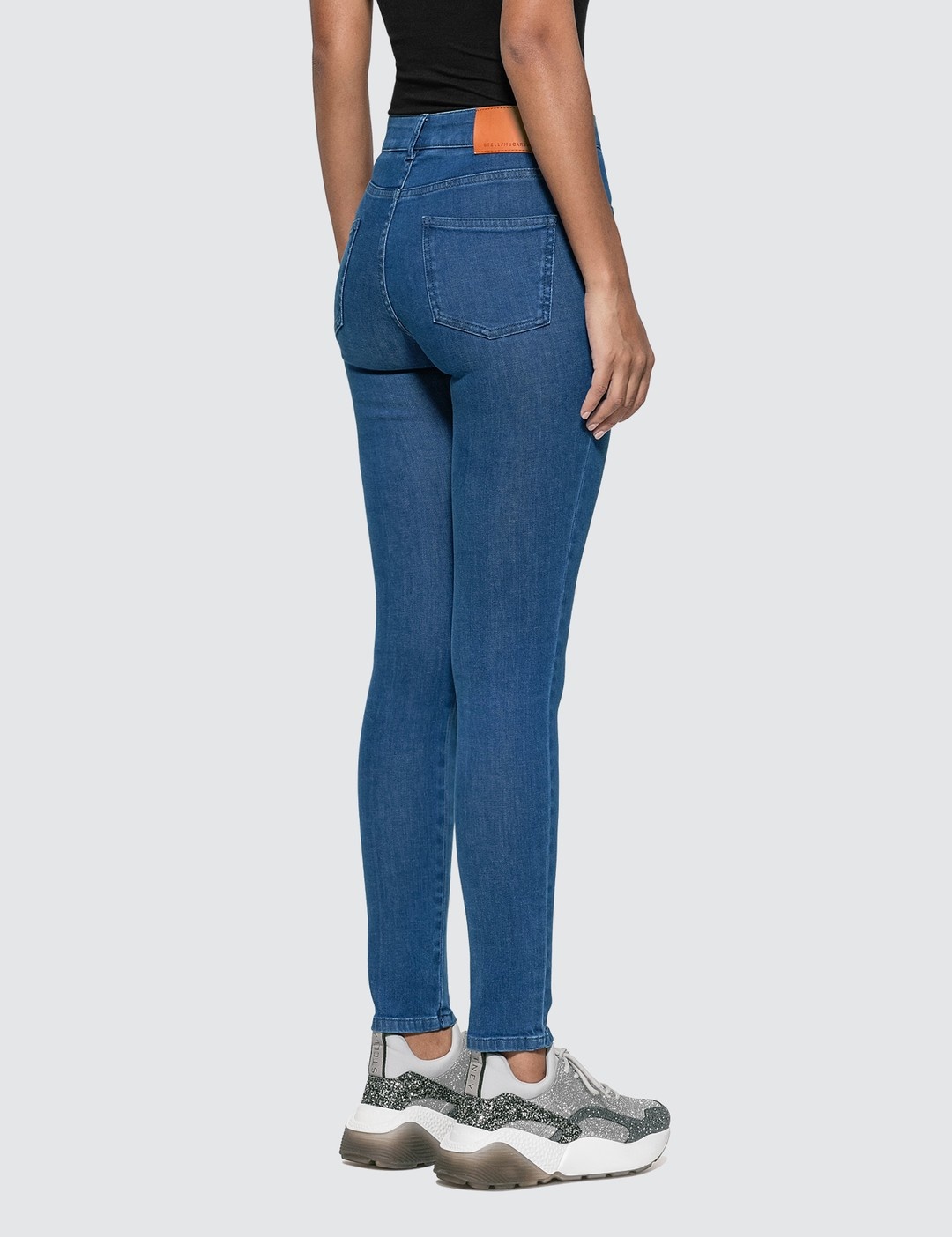 HIGHT WAIST SKINNY JEANS - 3