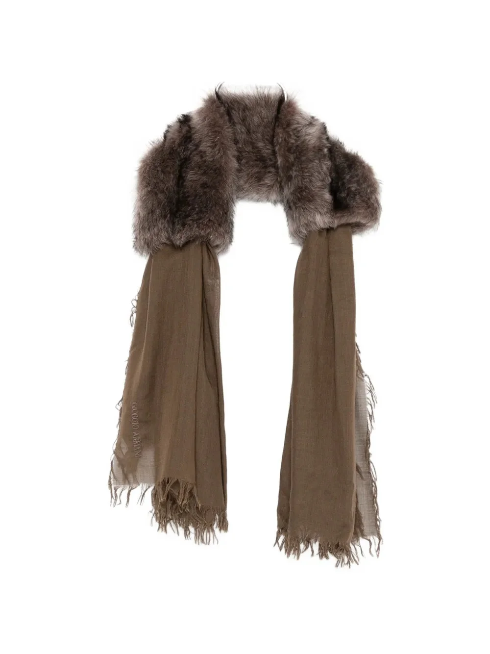 FRAYED-EDGE SCARF - 1