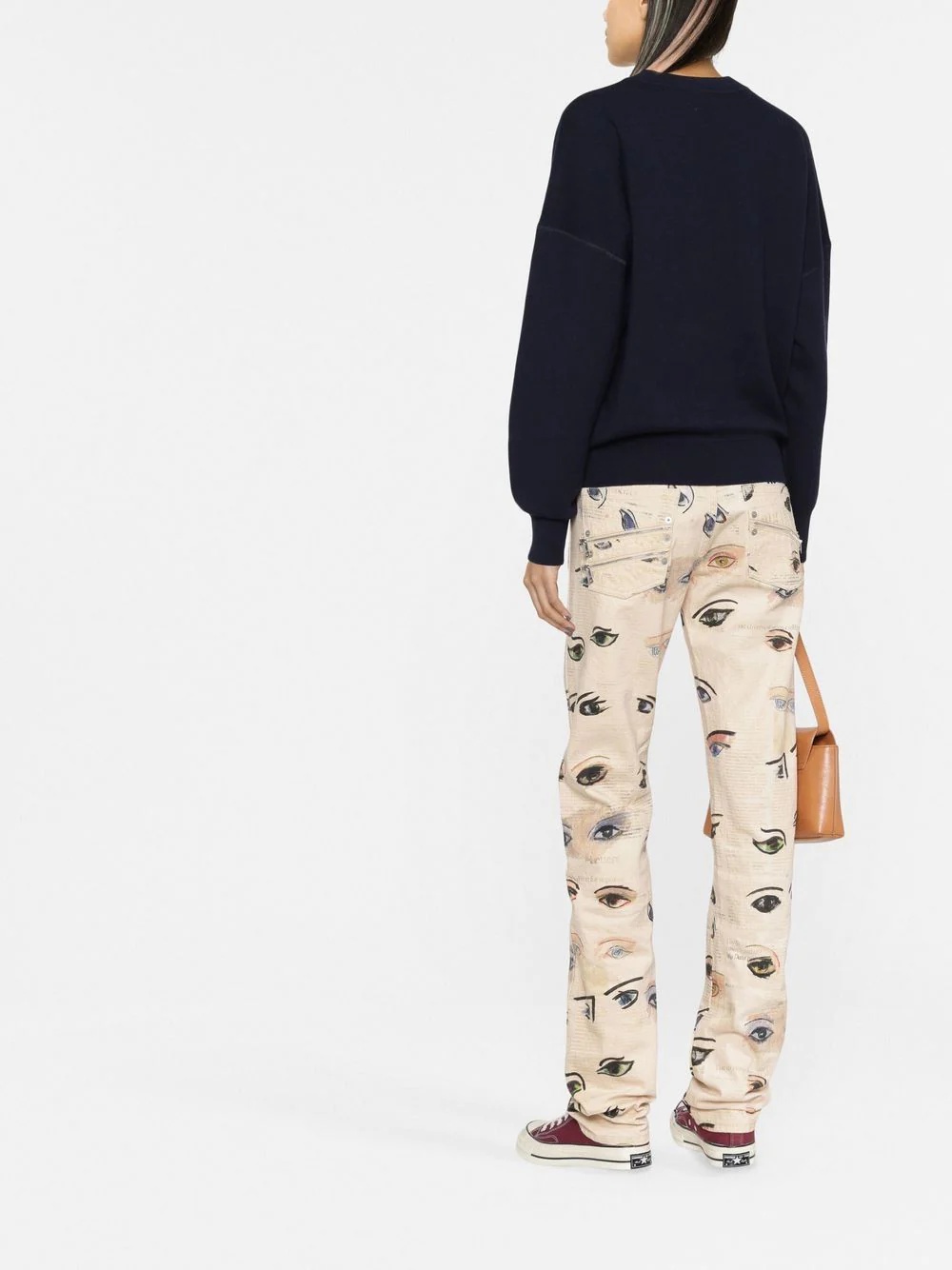 Atlee intarsia-knit relaxed jumper - 4