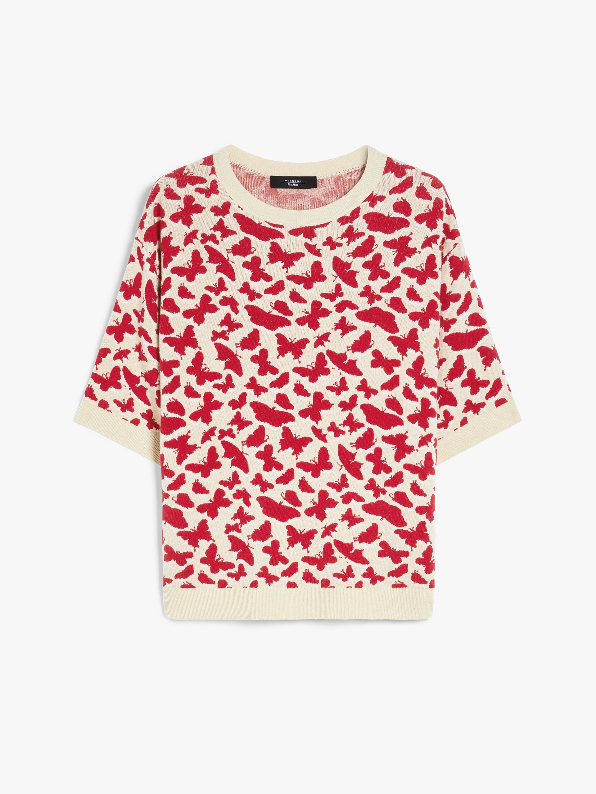 ZUFOLO Jacquard viscose knit T-shirt - 1