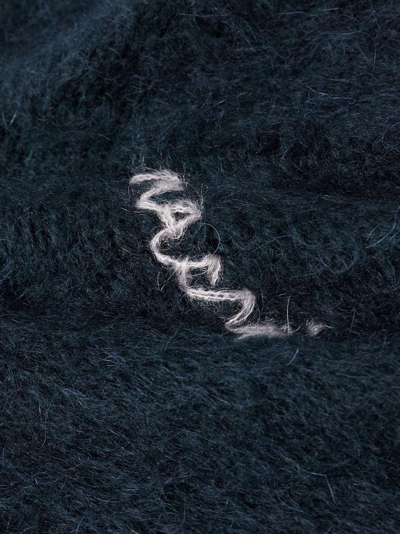 Logo-Embroidered Knitted Sweater - 4
