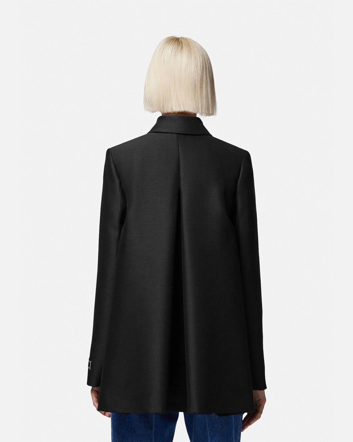 Sculptural Box Pleat Coat - 4