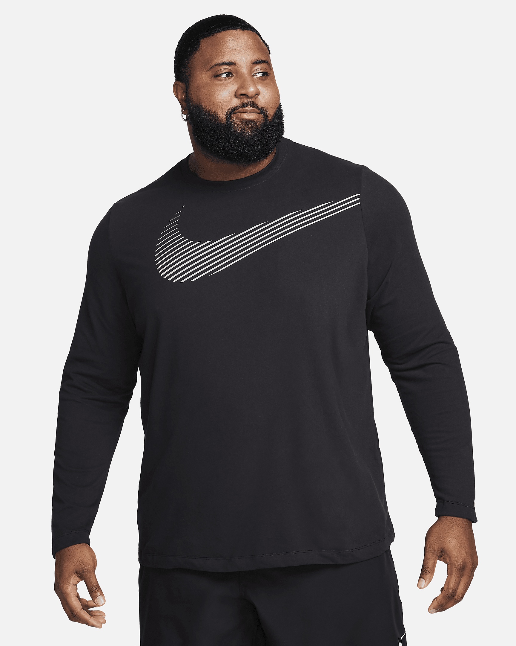 Nike Men's Dri-FIT Long-Sleeve Fitness T-Shirt - 6