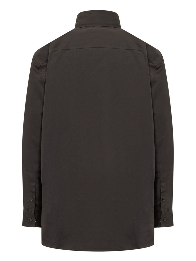 Off-White logo-embroidered shirt outlook