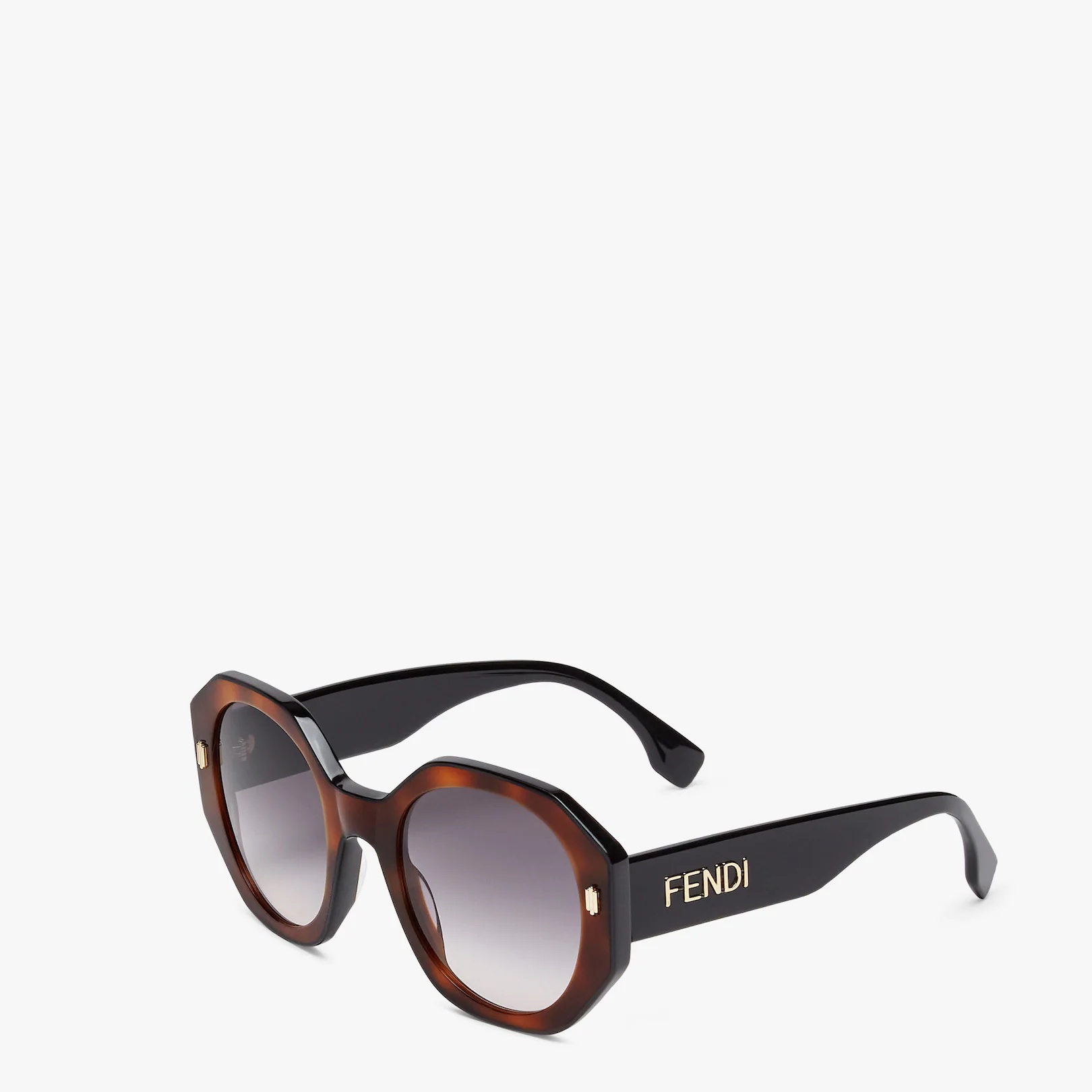 Black and Havana acetate sunglasses - 2