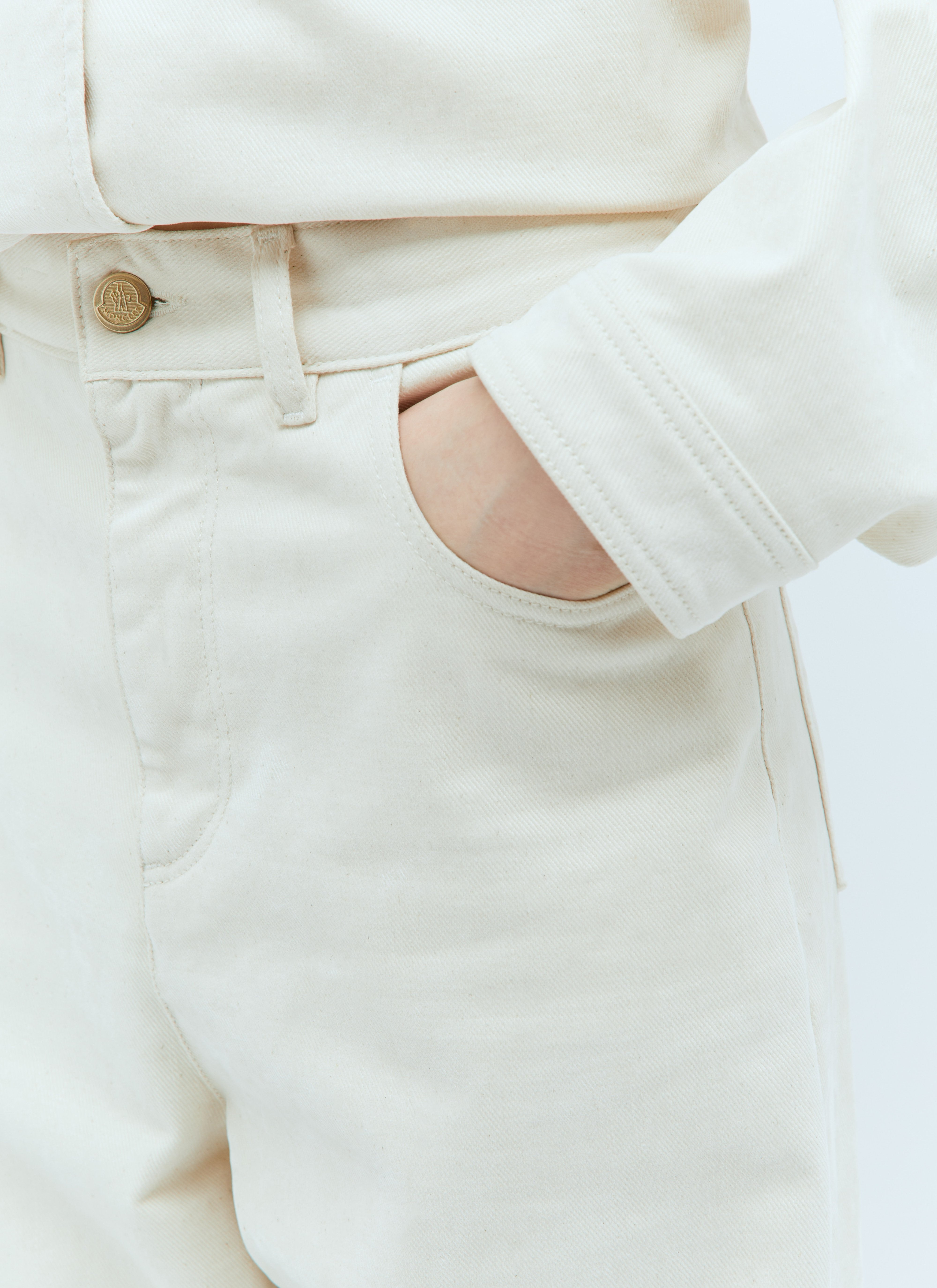Moncler Women Brushed Twill Pants - 3