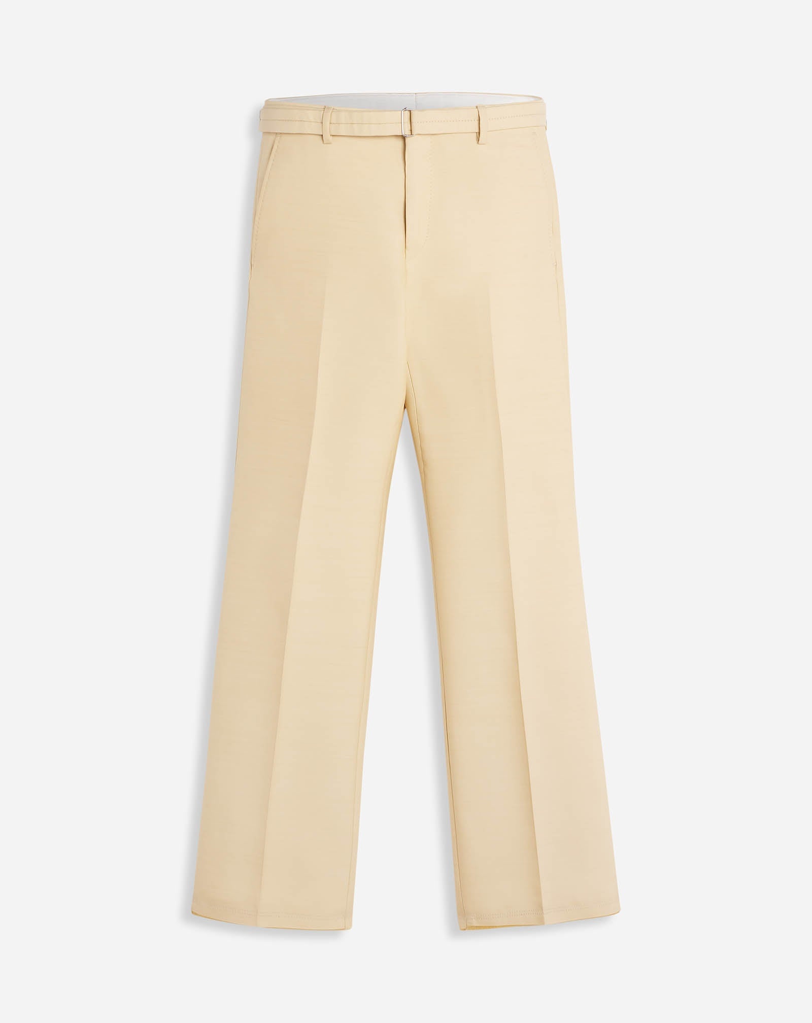STRAIGHT-LEG PANTS WITH BELT - 1