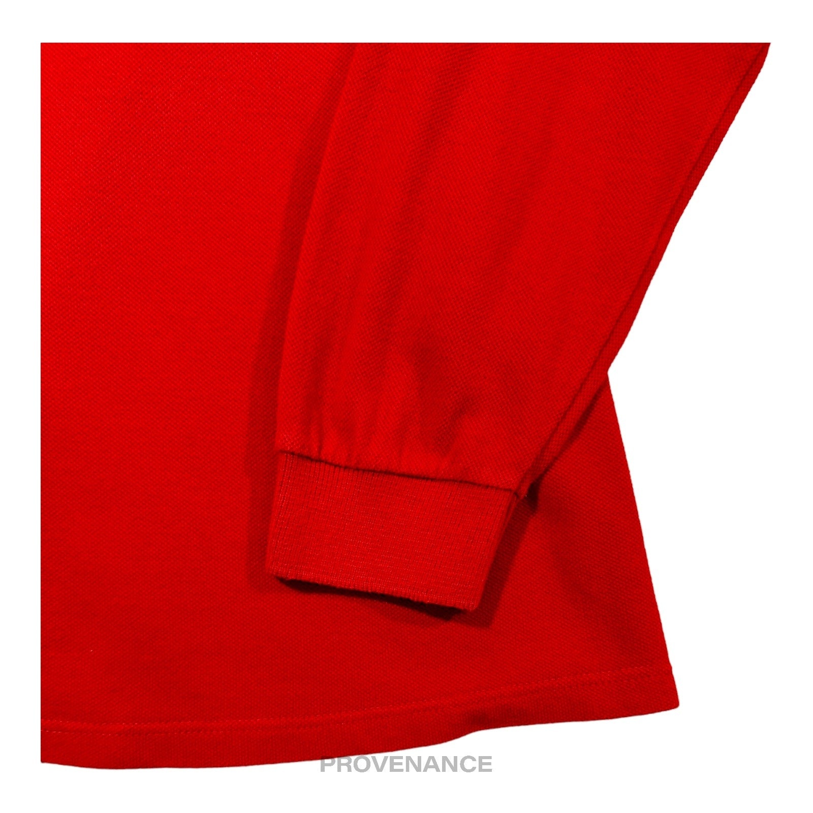 Christian Dior Sports - Christian Dior CD Sports Polo Long Sleeve Shirt - Red 46 - 4