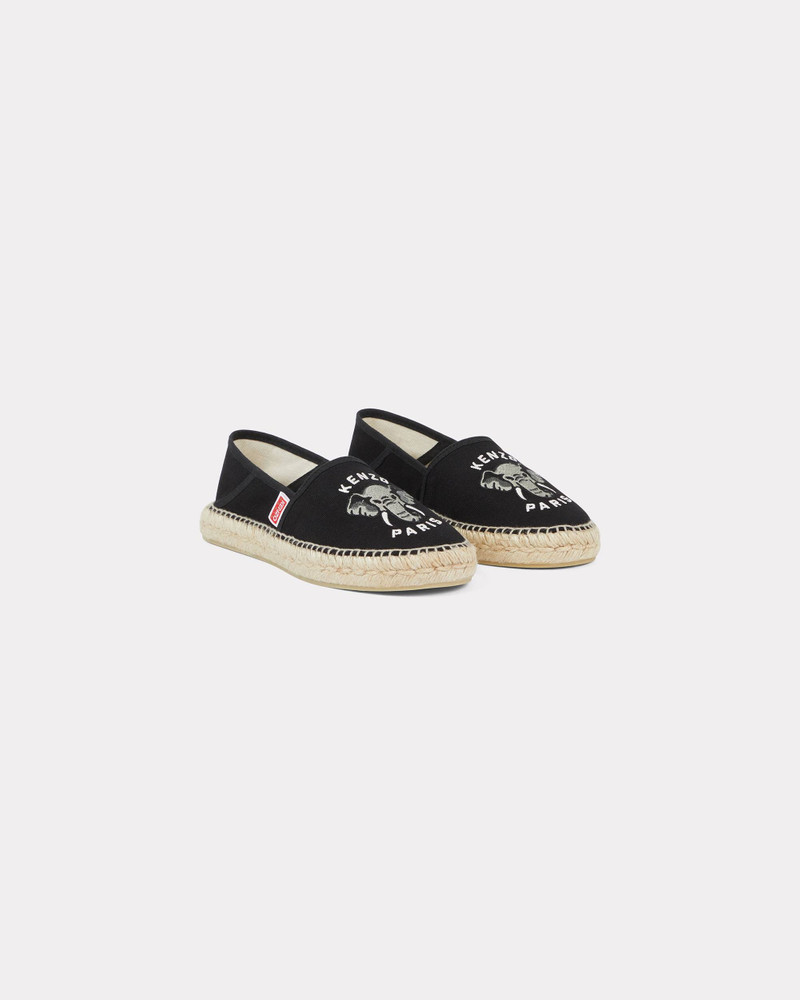 KENZO Embroidered canvas espadrilles outlook