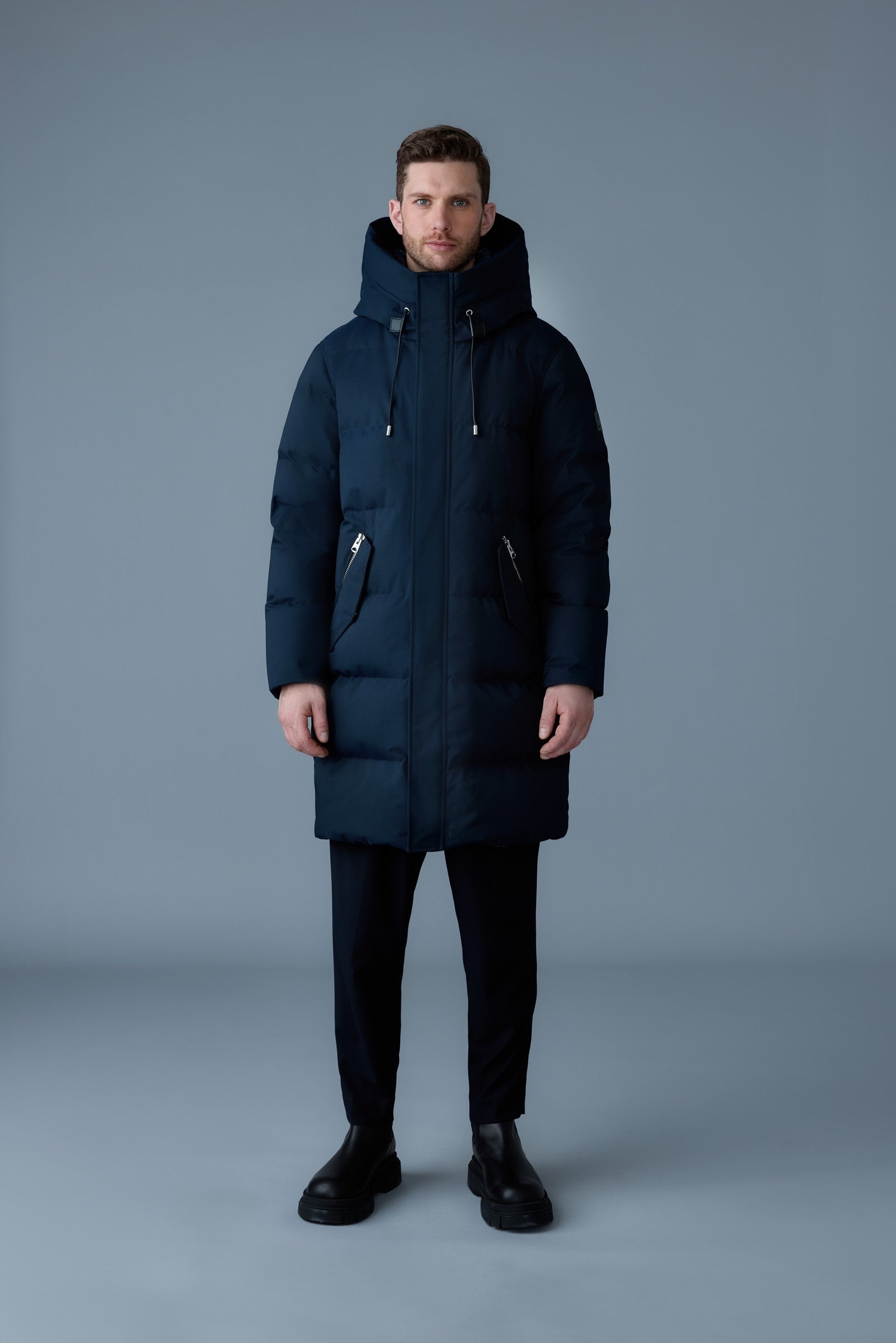 ANTOINE 2-in-1 recycled down parka with removable bib - 2