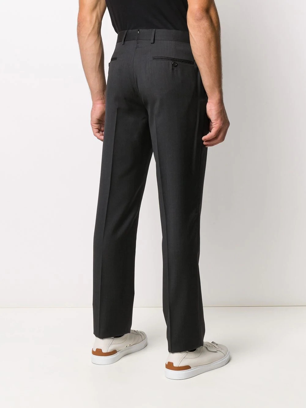 straight-leg trousers - 4