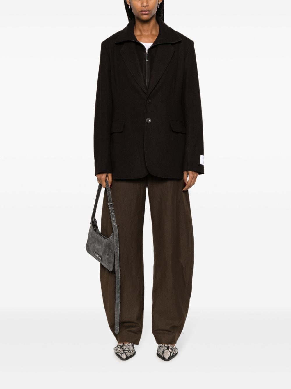 Halles flannel blazer - 3