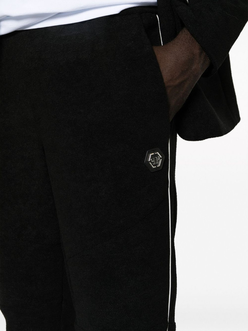 single-breasted chenille suit 6
