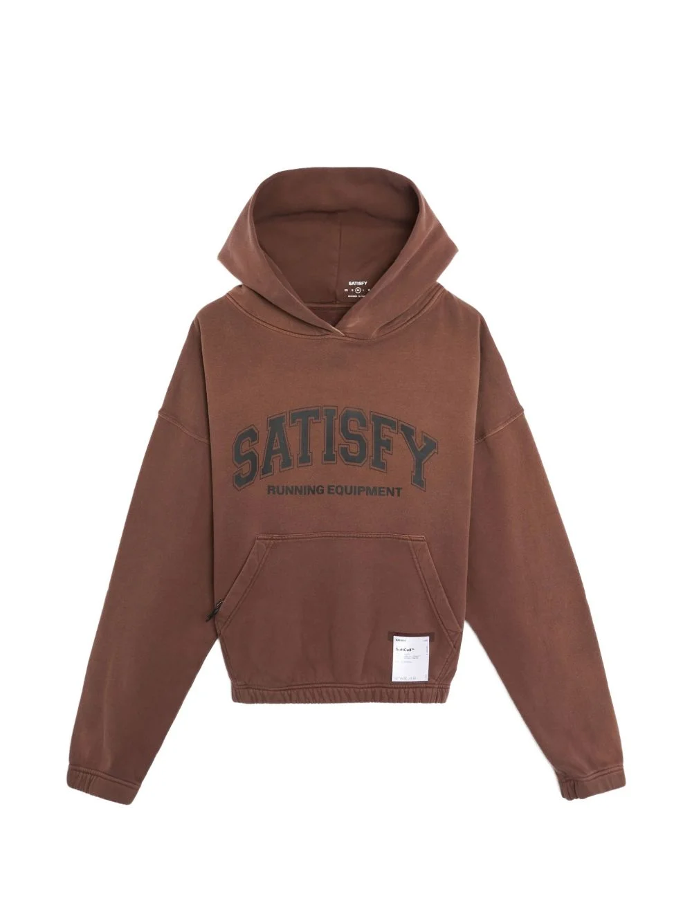logo-print hoodie - 1