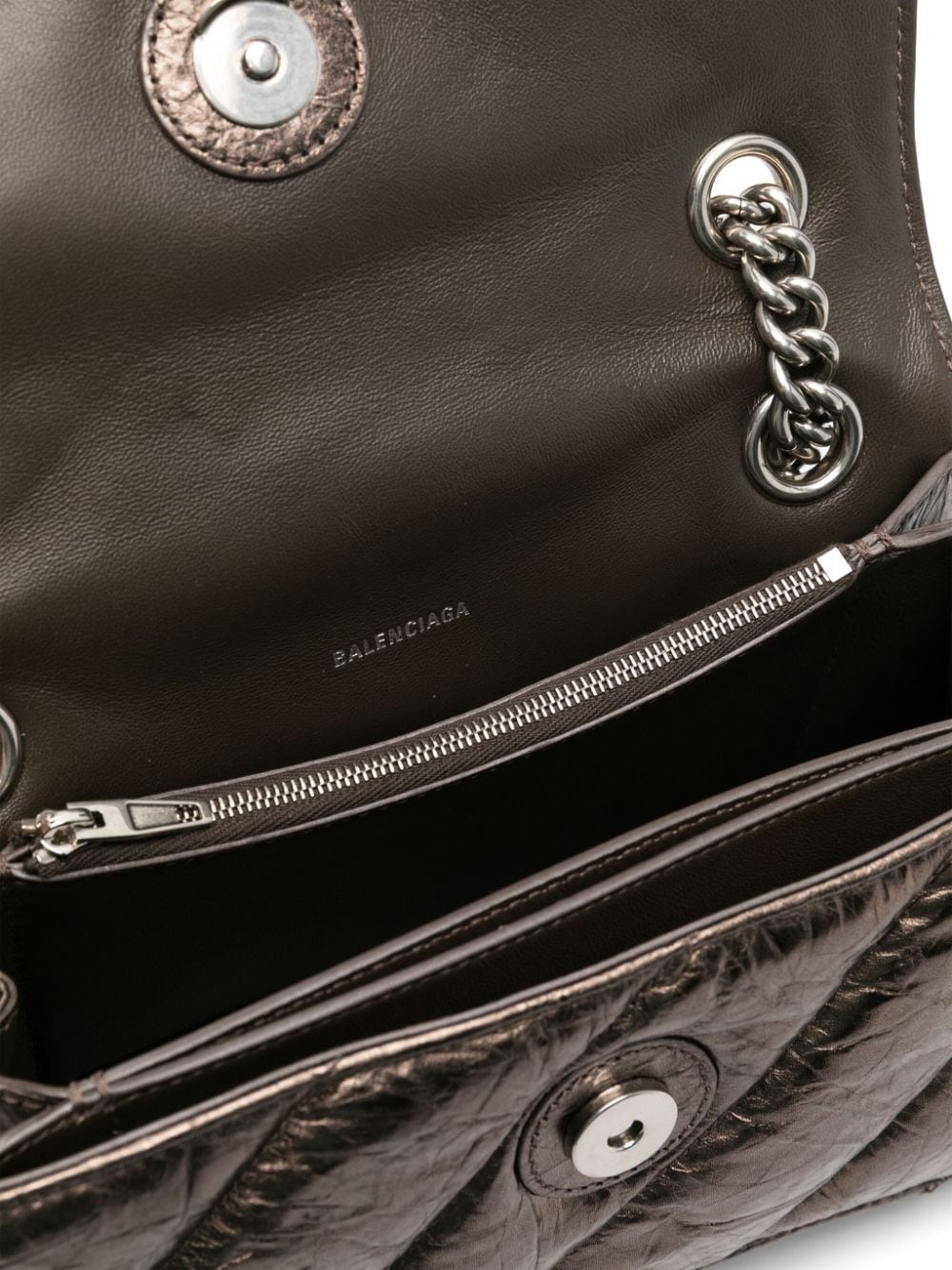 small Crush leather shoulder bag - 5