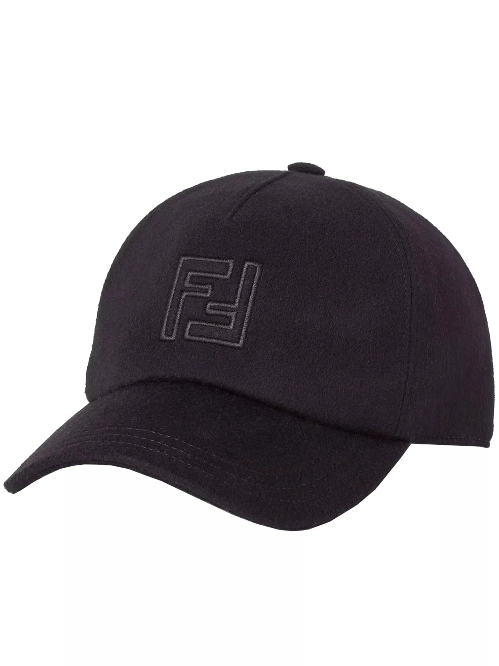 Wool and Cashmere Baseball Cap - 1