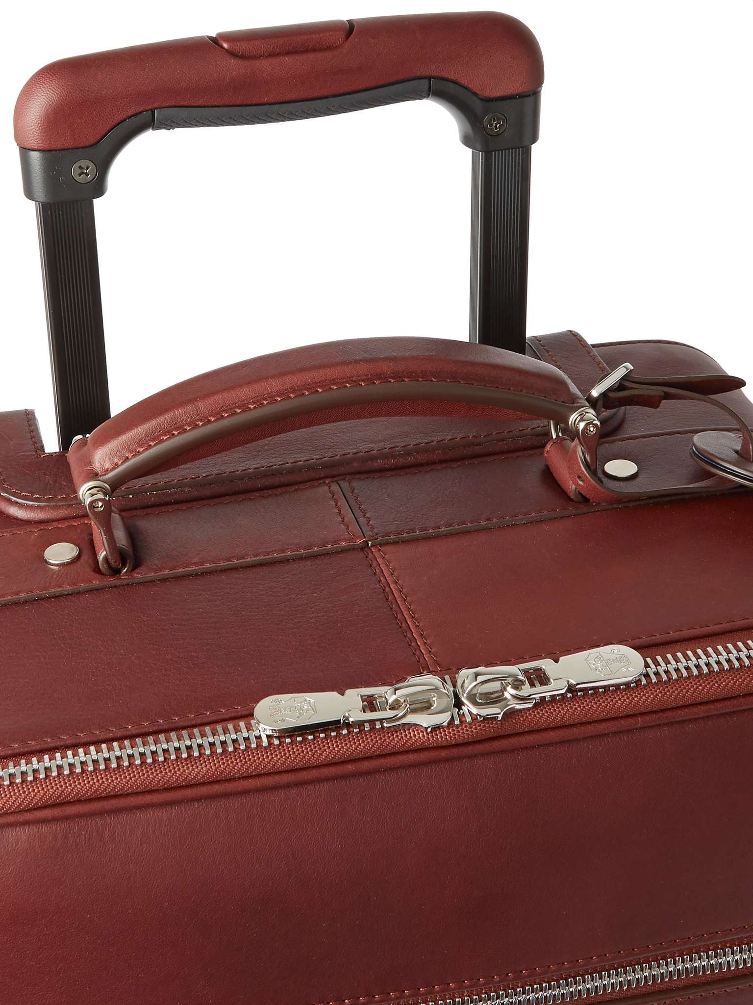 Leather Carry-On Suitcase - 5