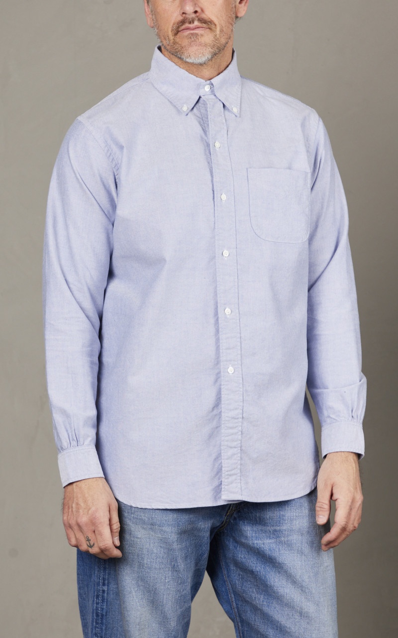 LOT 4081 GOOD OLD B.D. SHIRT BLUE - 3