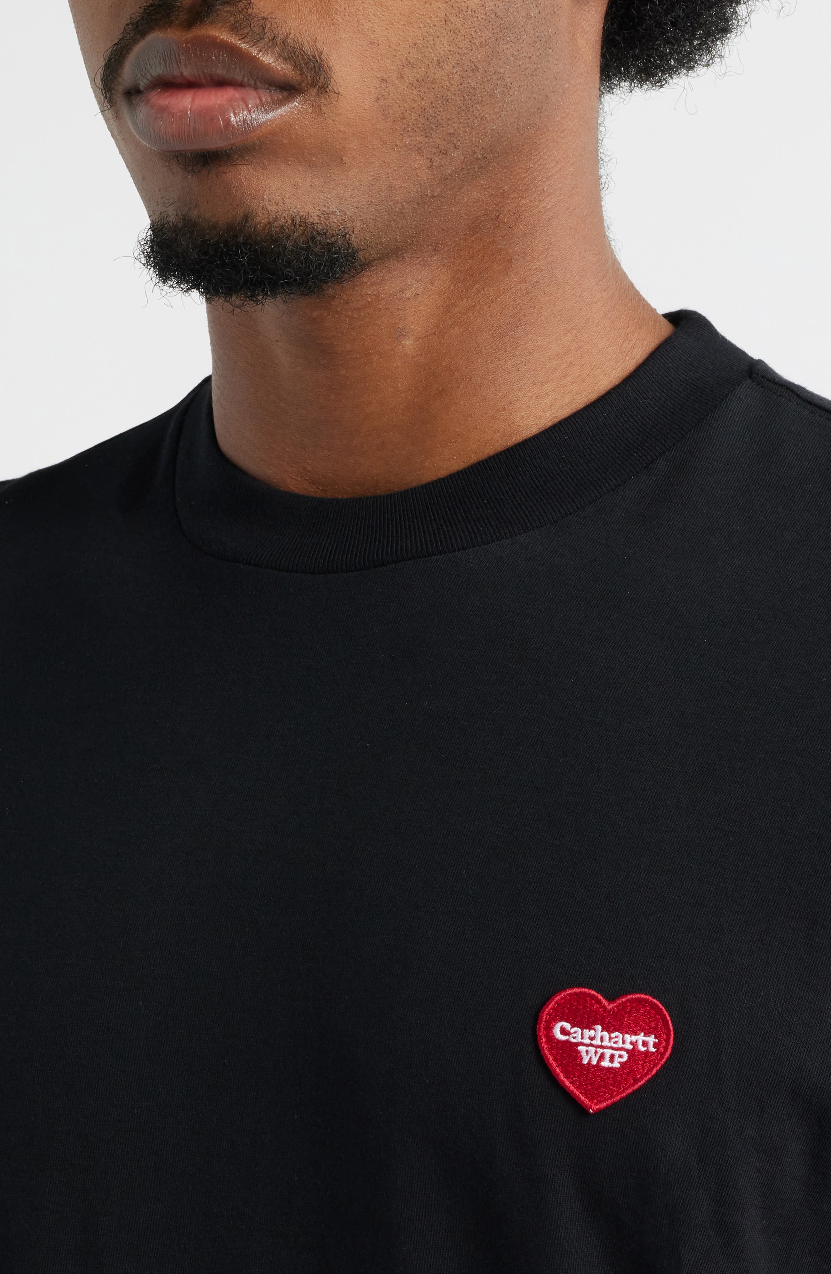 Carhartt Work In Progress Heart II Hartt Organic Cotton Graphic T-Shirt in Black at Nordstrom - 4