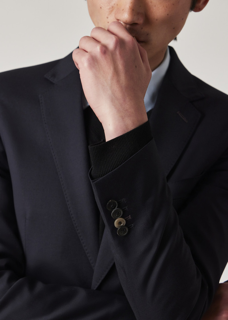 Wool Twill Two-Button Suit 6