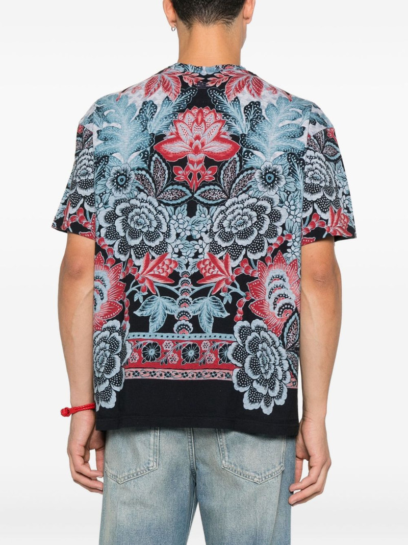 floral-print T-shirt 4